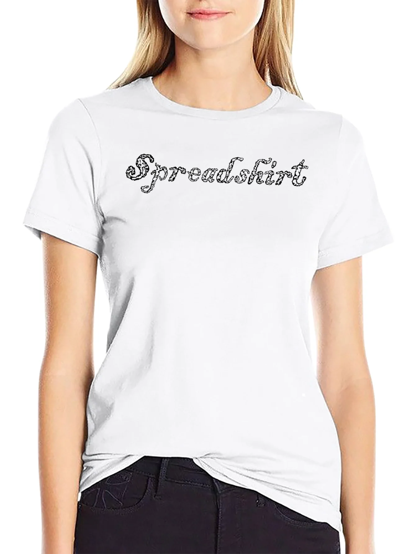 Spreadsheet Graphic Tee - Soft Black T-Shirt