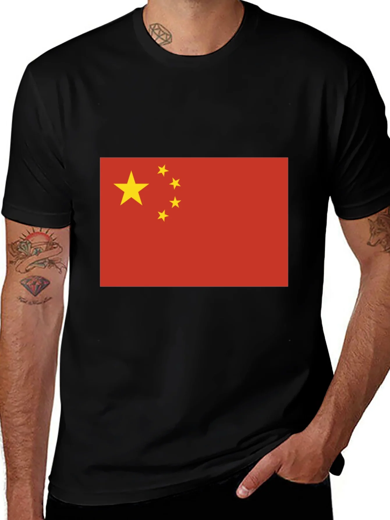 China Flag T-Shirt - Patriotic Tee
