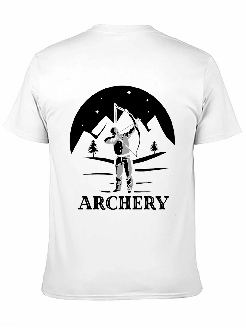 Archery Mountain Scene T-Shirt