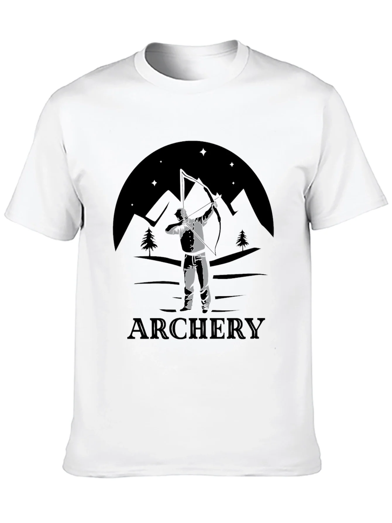 Archery Mountain Scene T-Shirt