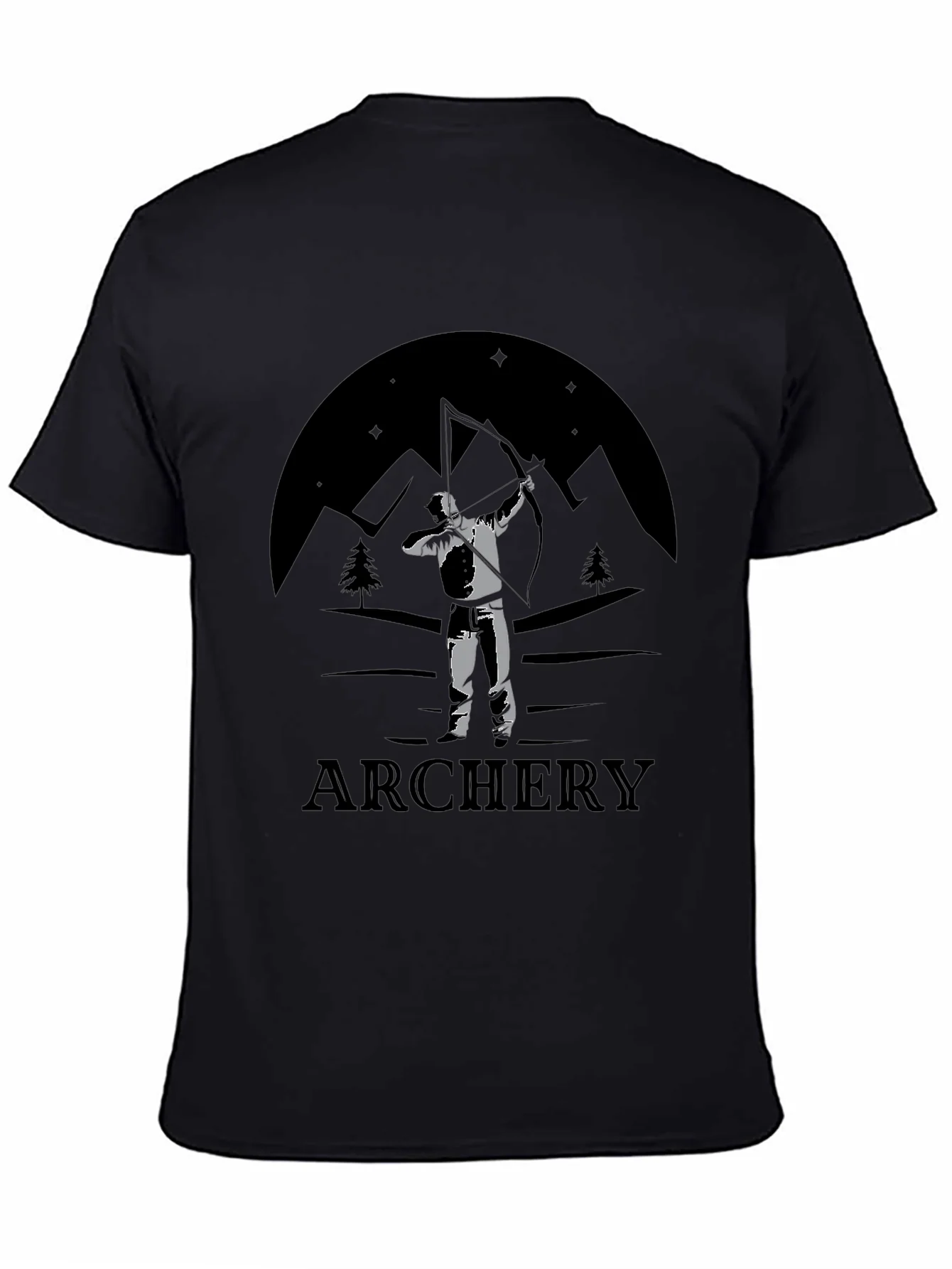 Archery Mountain Scene T-Shirt