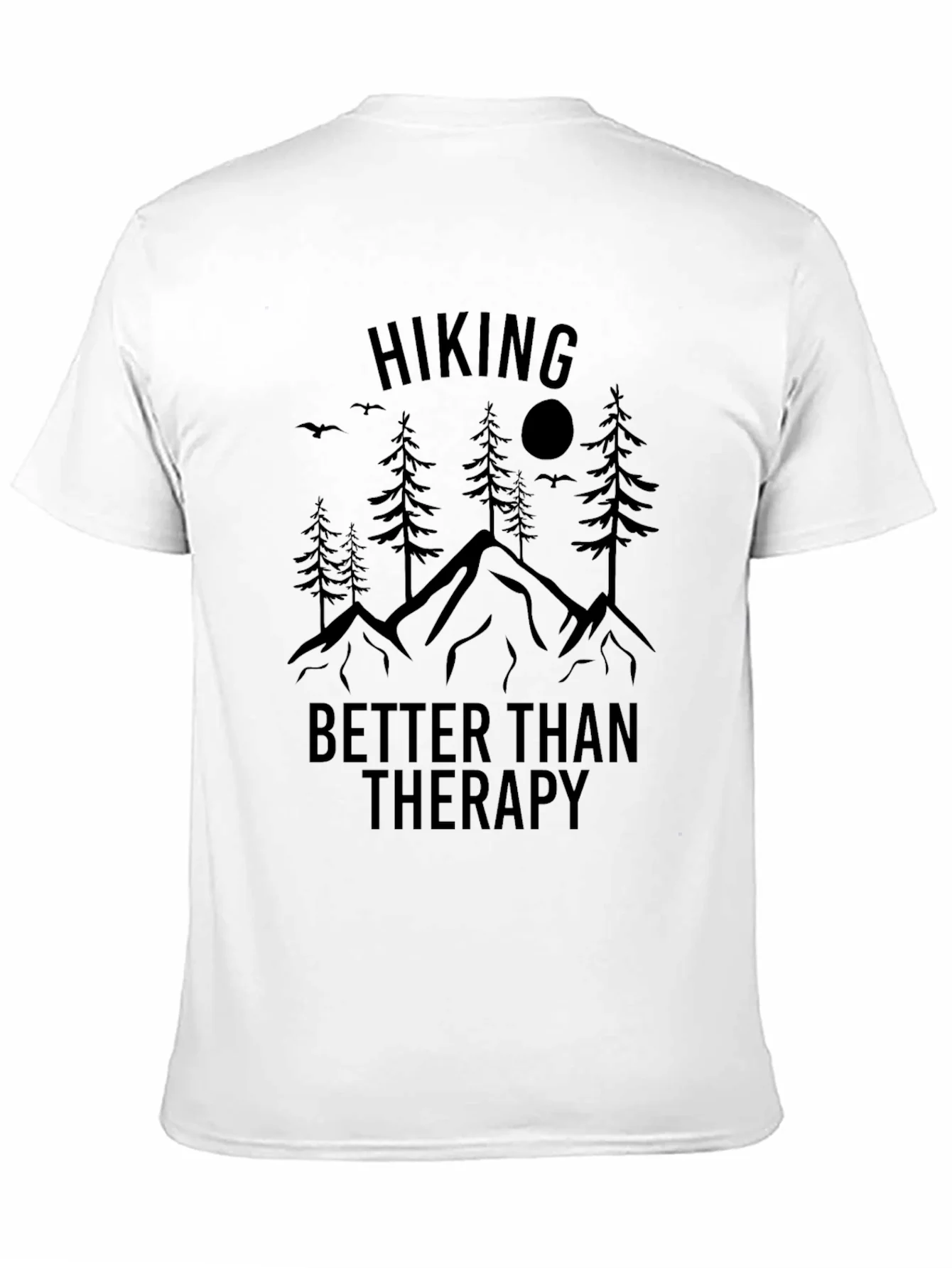 Hiking Therapy Graphic Tee - Nature Lovers Shirt
