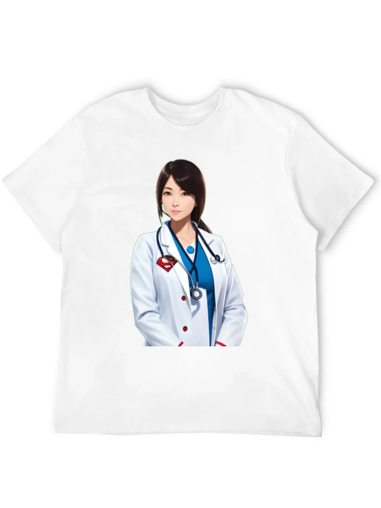 Doctor Superwoman T-Shirt - Stylish Medical Hero Design