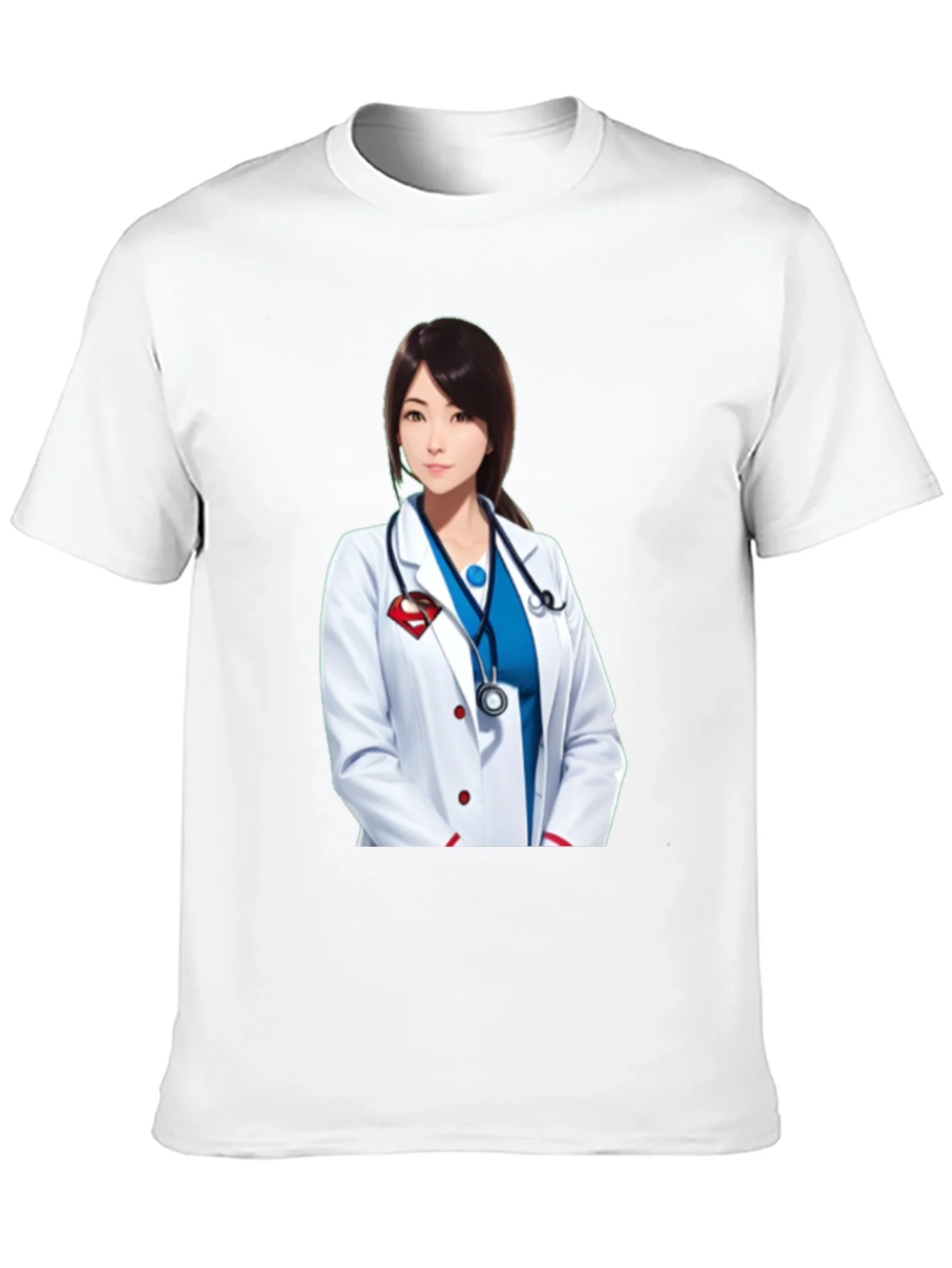 Doctor Superwoman T-Shirt - Stylish Medical Hero Design