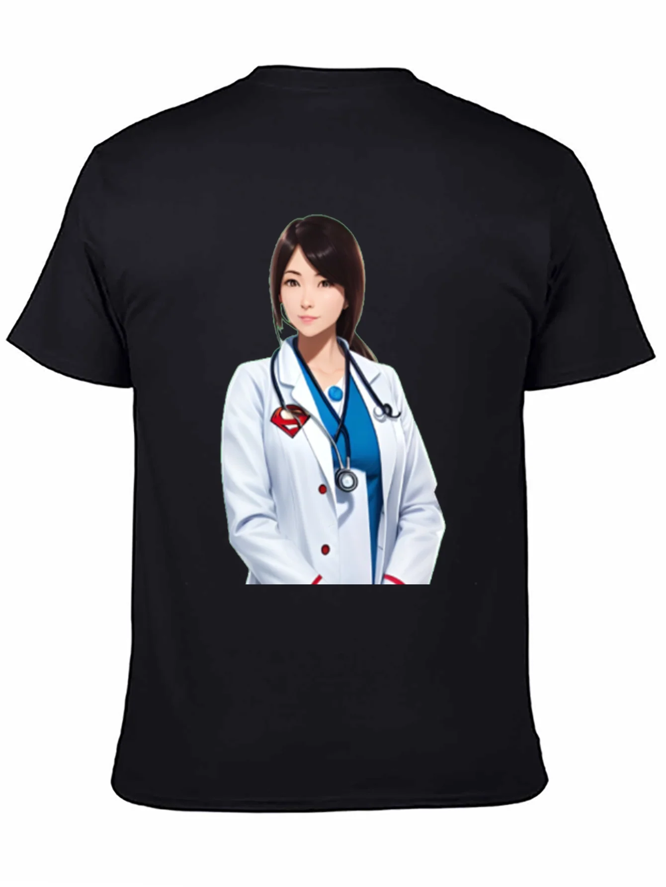 Doctor Superwoman T-Shirt - Stylish Medical Hero Design