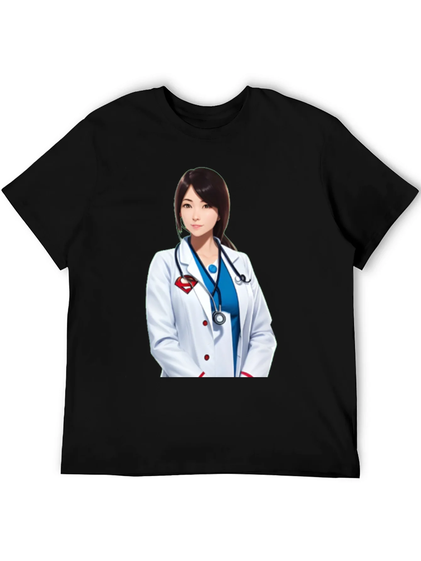 Doctor Superwoman T-Shirt - Stylish Medical Hero Design