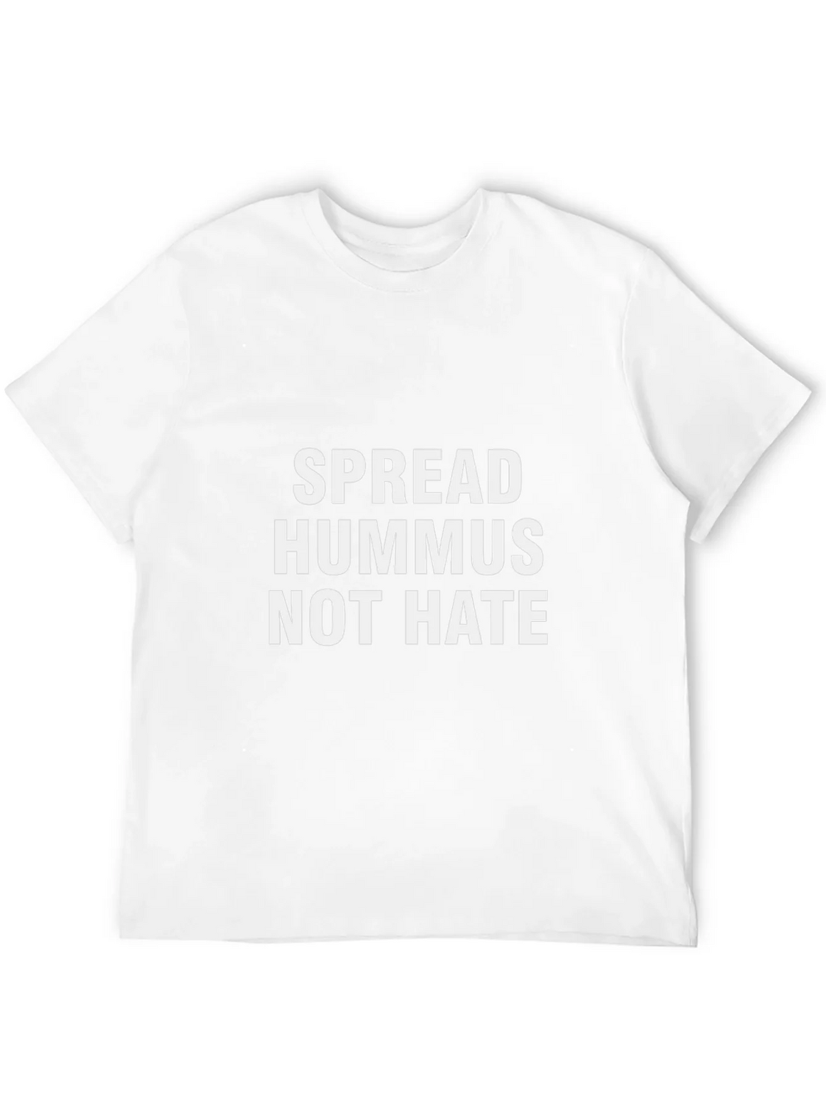 Spread Hummus Not Hate Graphic Tee