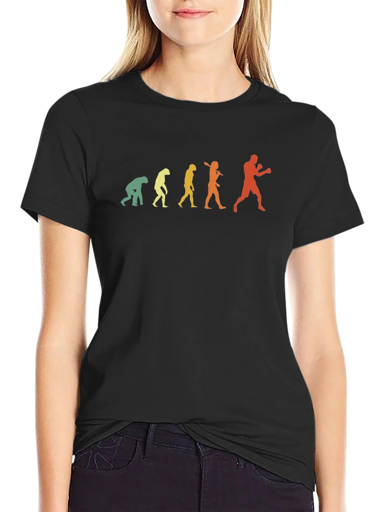 Evolution of Boxer Graphic T-Shirt