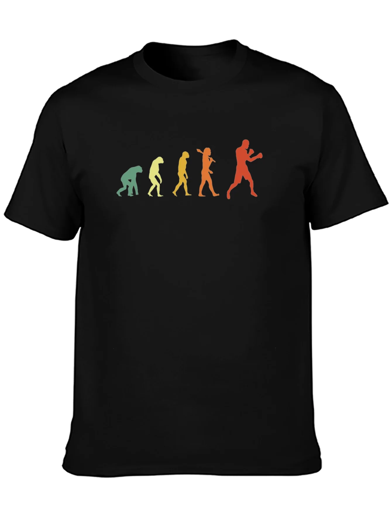 Evolution of Boxer Graphic T-Shirt