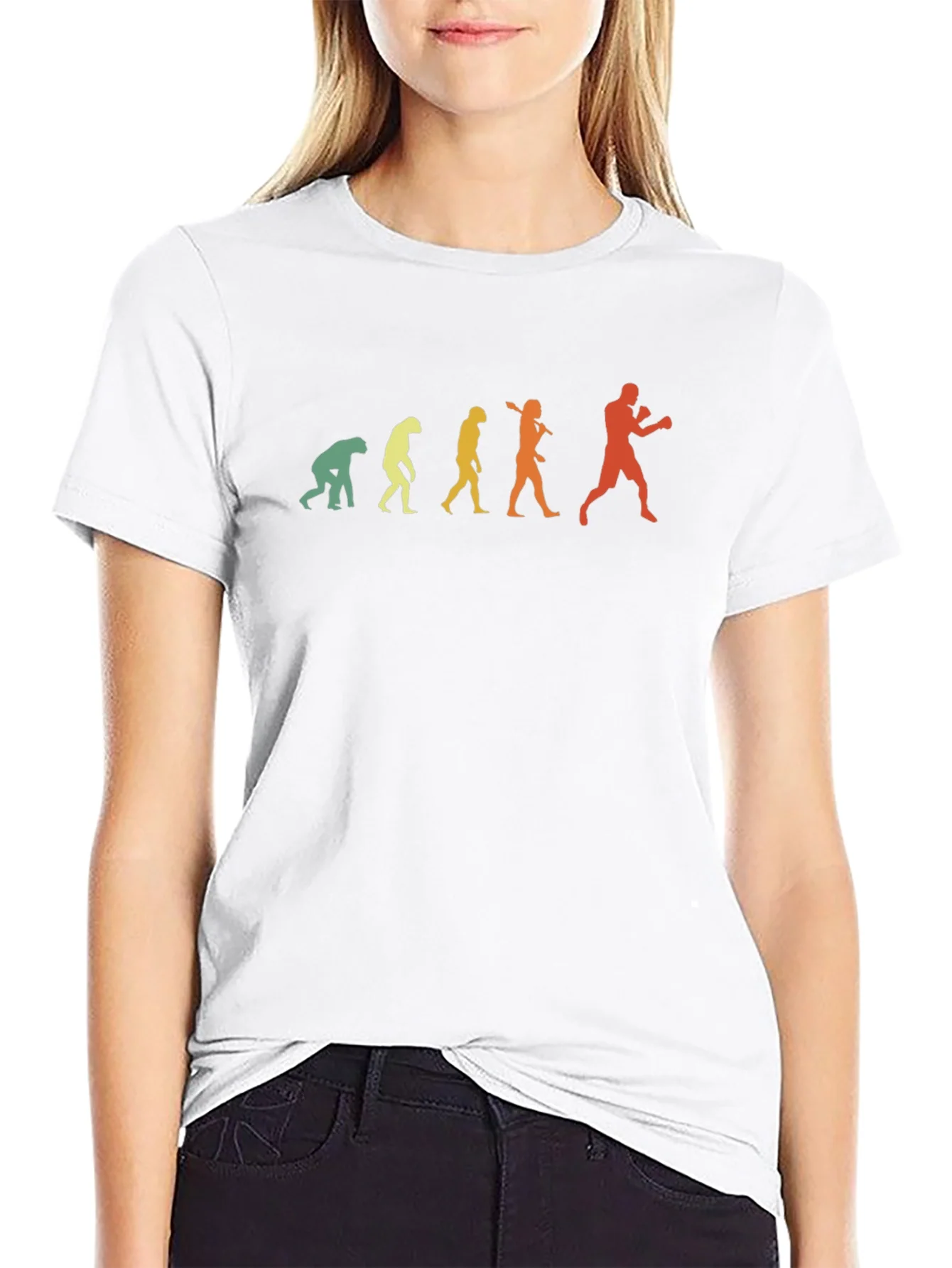 Evolution of Boxer Graphic T-Shirt