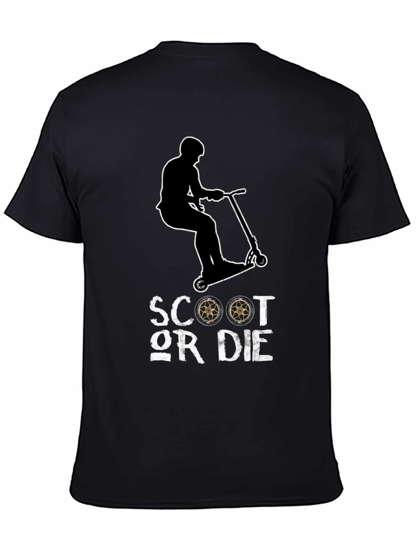Scoot Or Die Graphic T-Shirt