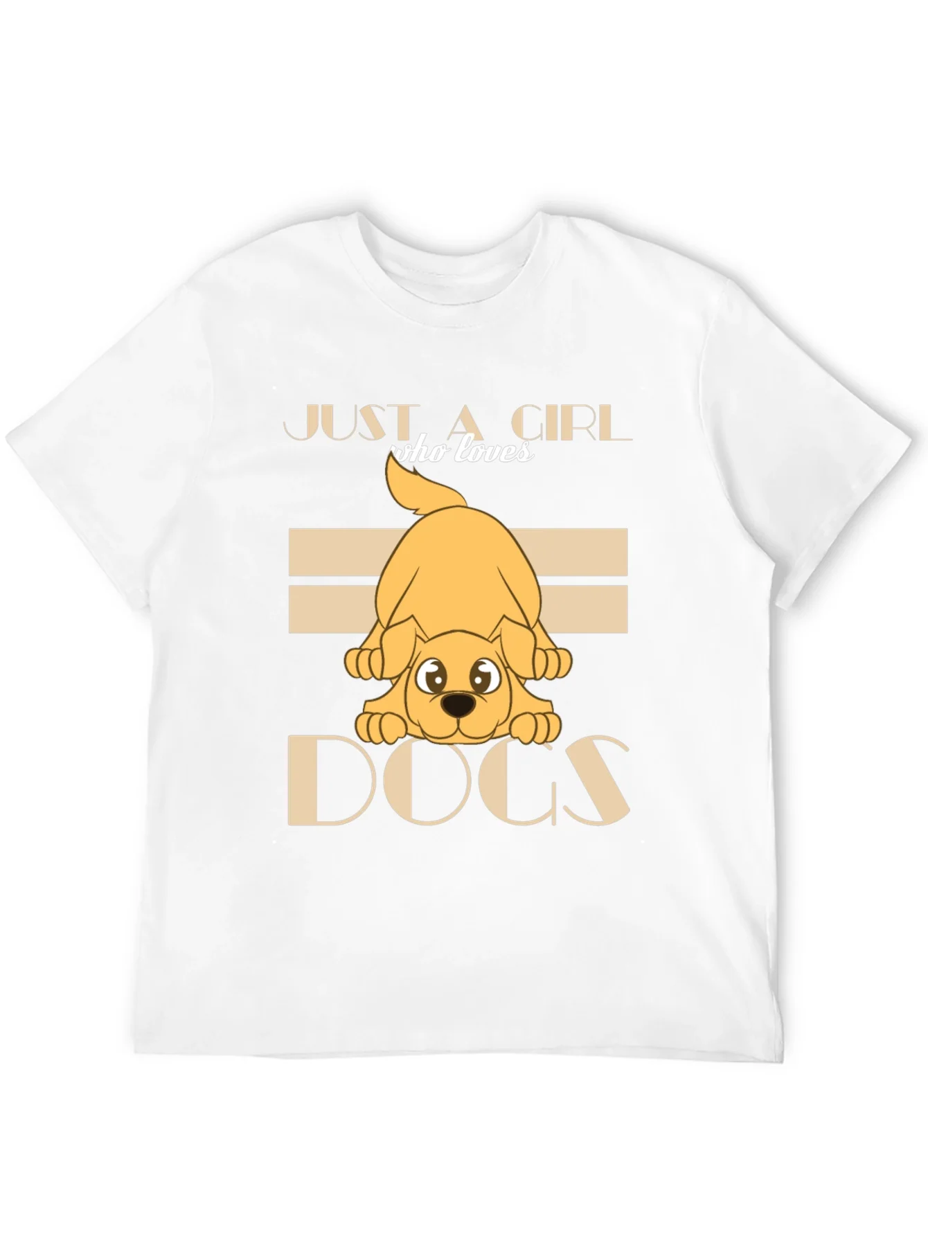 Just a Girl Who Loves Dogs T-Shirt