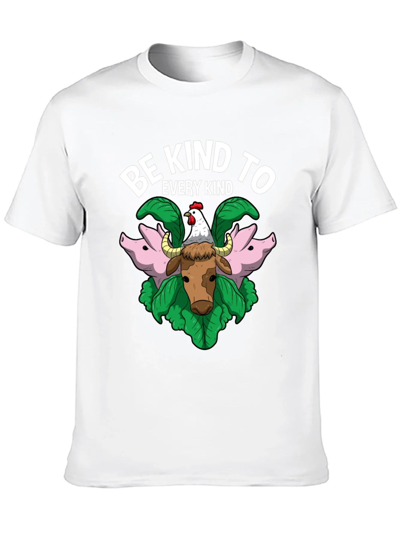 Be Kind to Every Kind Animal Graphic T-Shirt