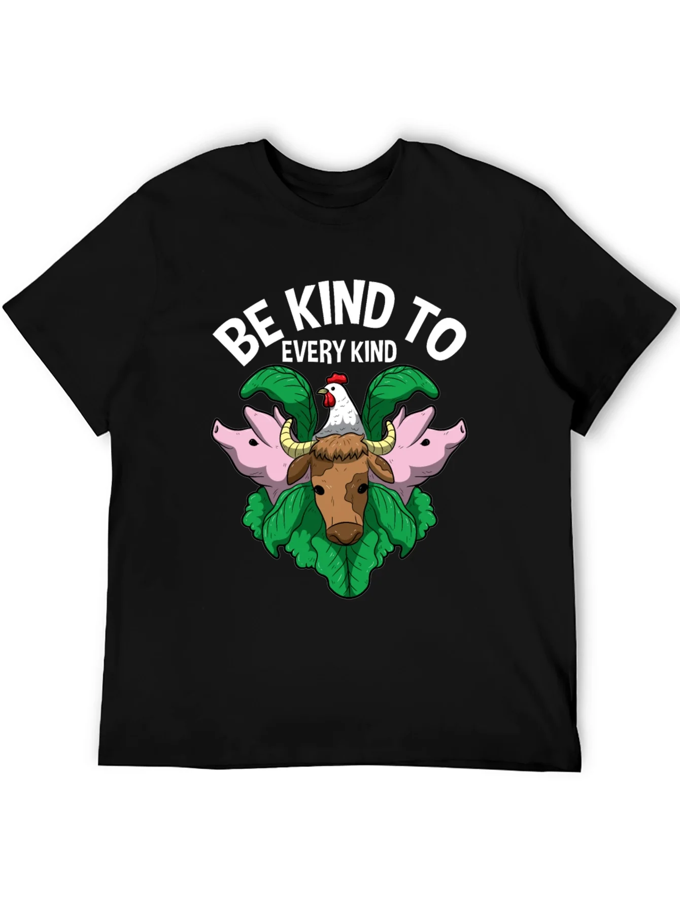 Be Kind to Every Kind Animal Graphic T-Shirt