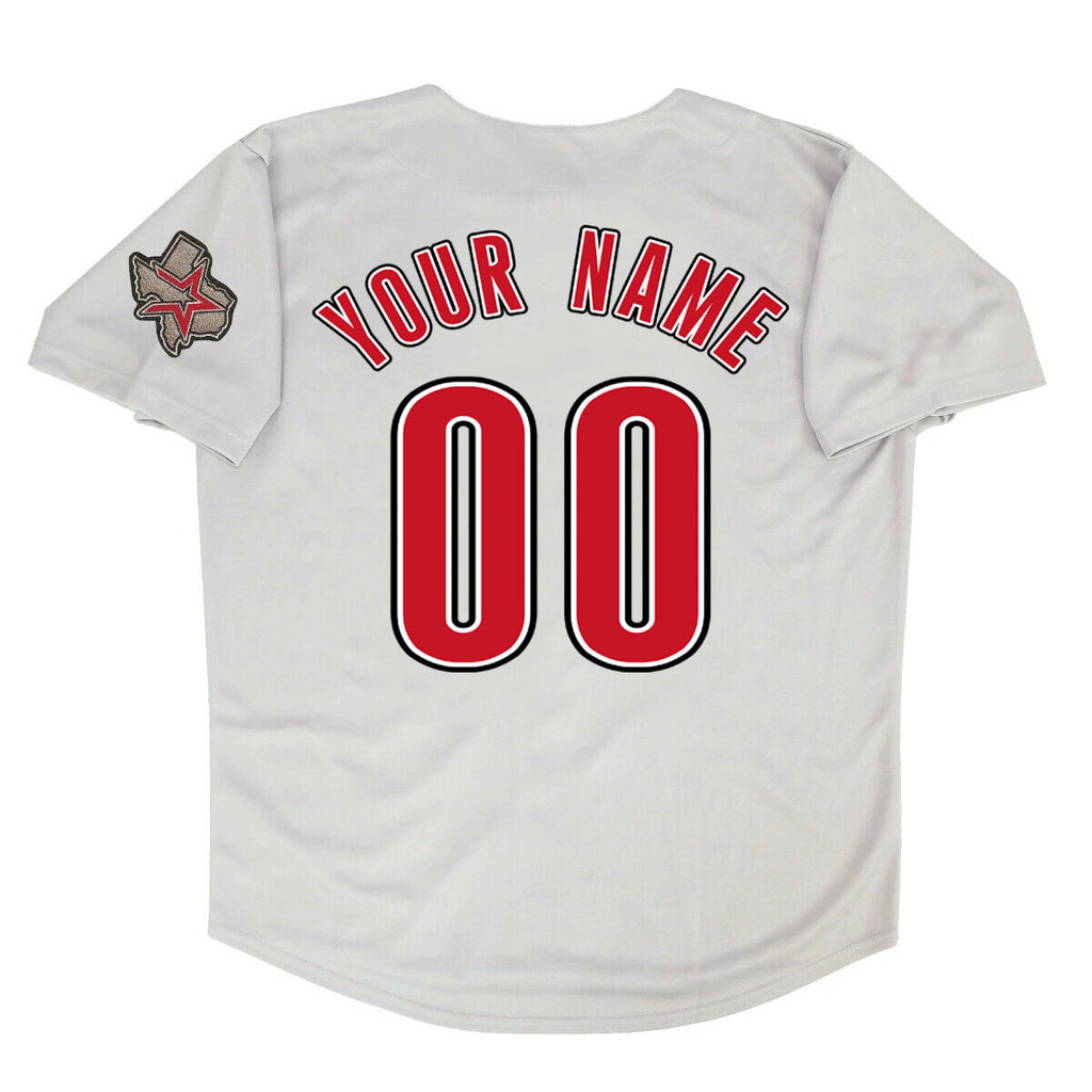 Custom Houston Astros 2012 White Men's Jersey Stitched