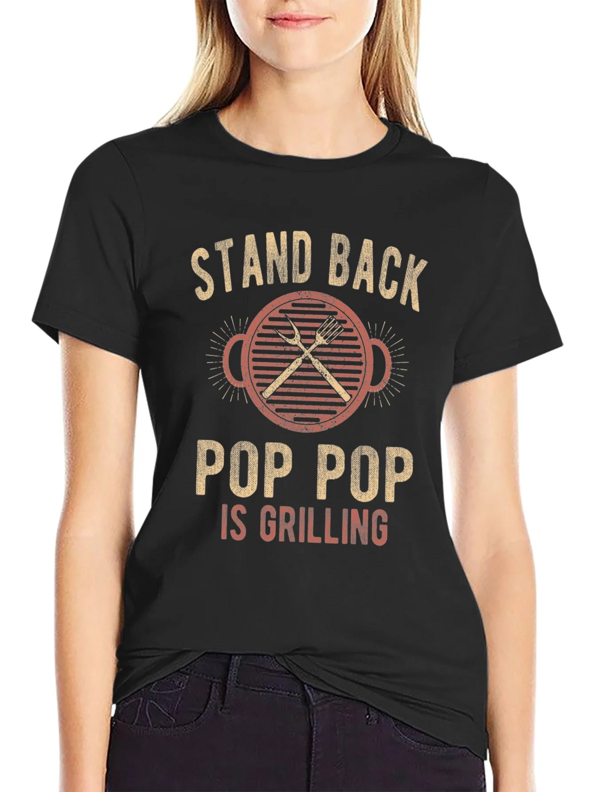 Pop Pop Is Grilling T-Shirt