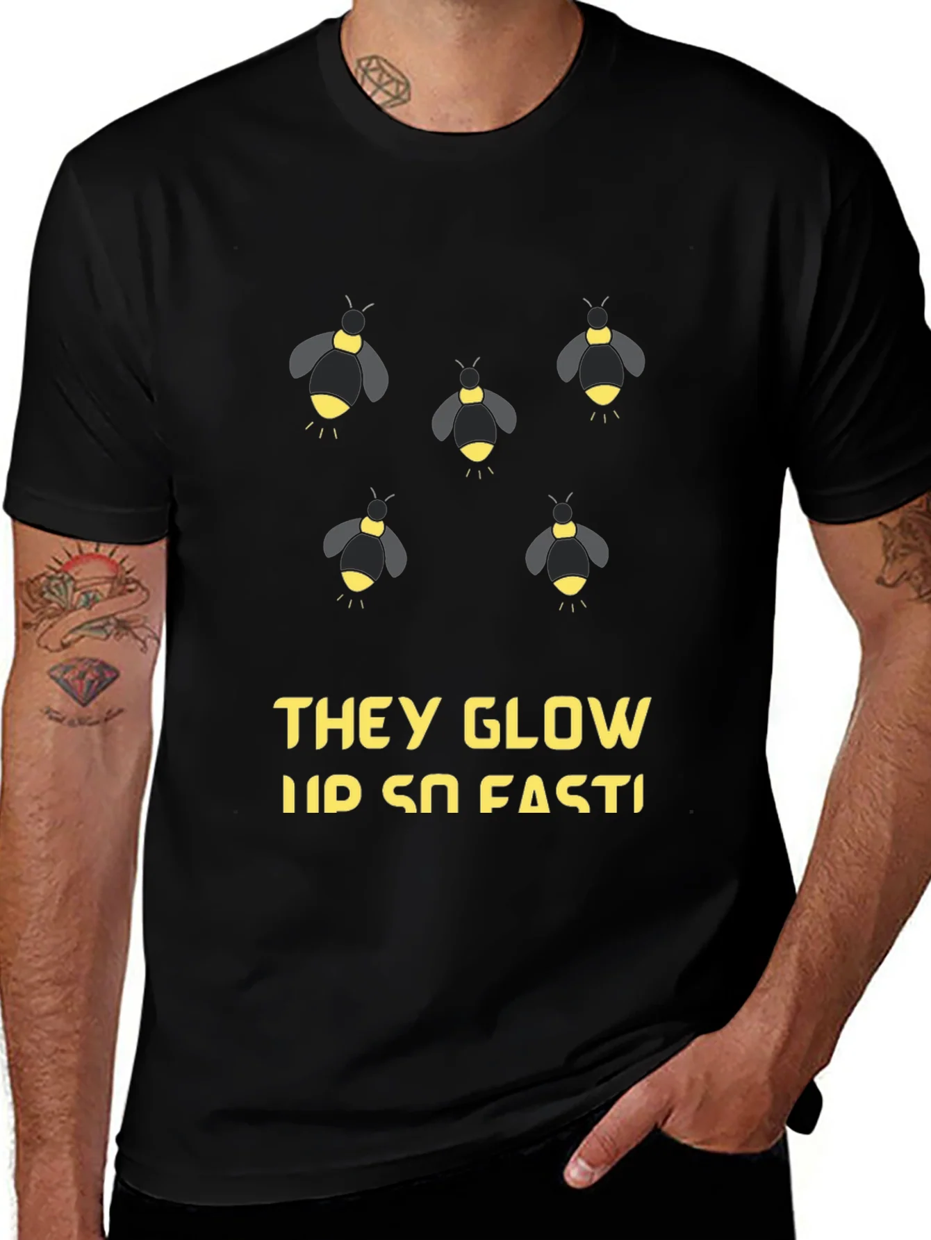 Glowing Firefly Graphic Tee