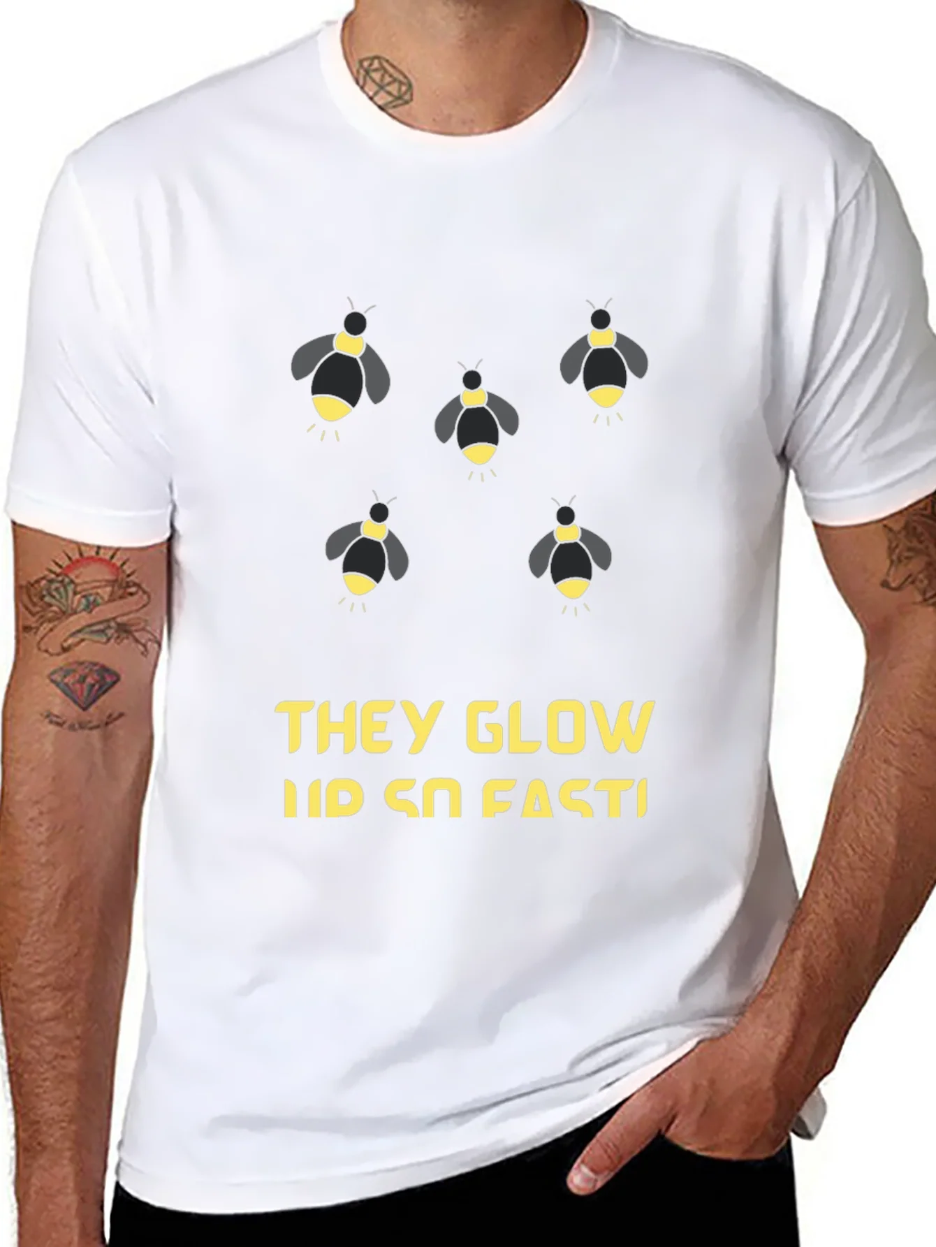 Glowing Firefly Graphic Tee