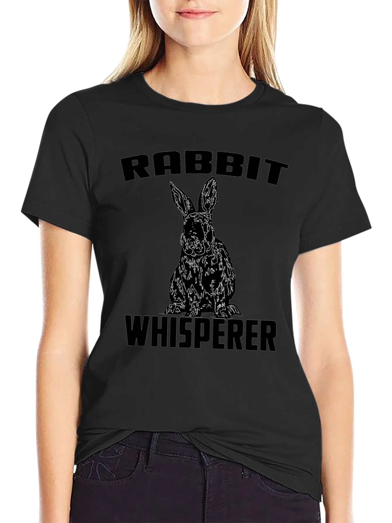 Rabbit Whisperer Graphic T-Shirt