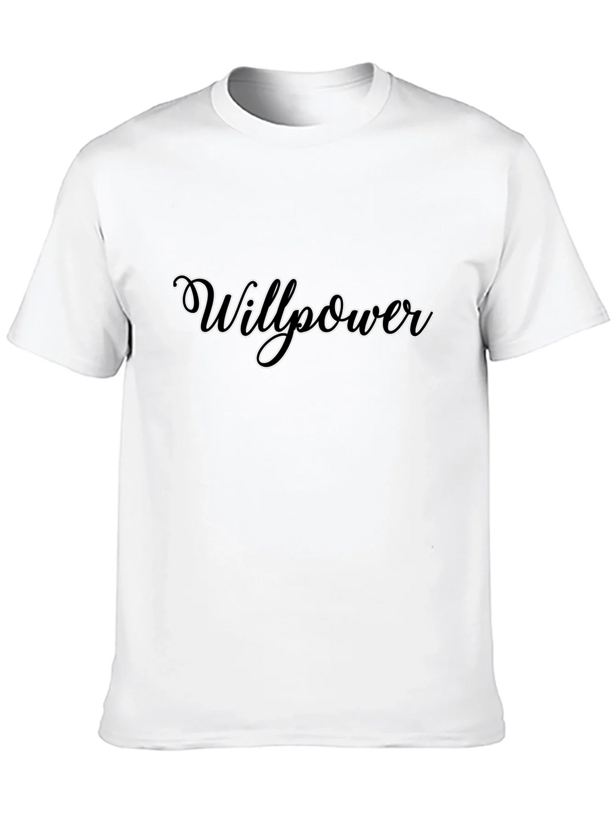 Willpower Graphic Tee - Classic Black T-Shirt