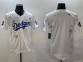 Los Angeles Dodgers Blank White 2025 Tokyo Series Limited Stitched Baseball Jersey