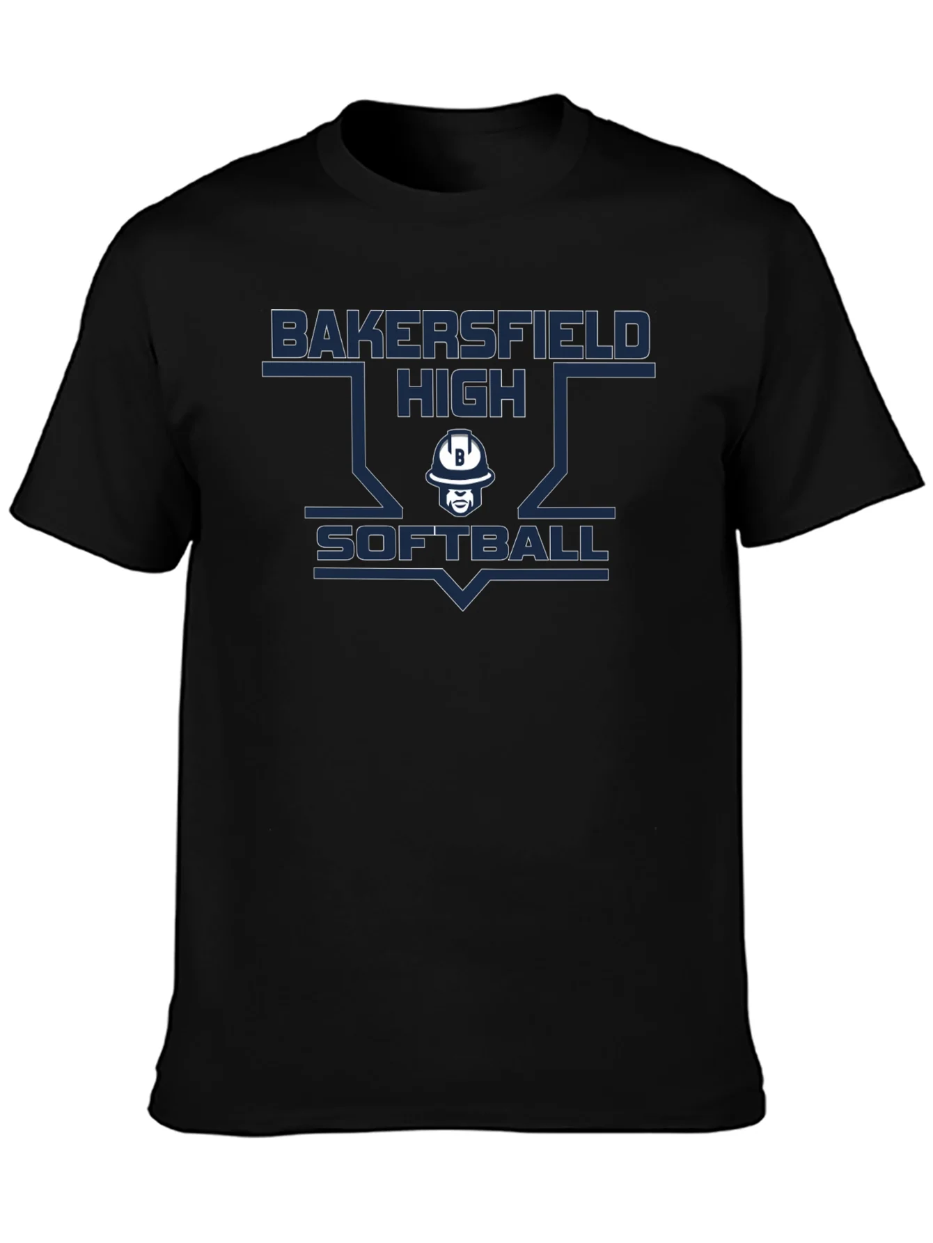 Bakersfield High Softball Graphic T-Shirt