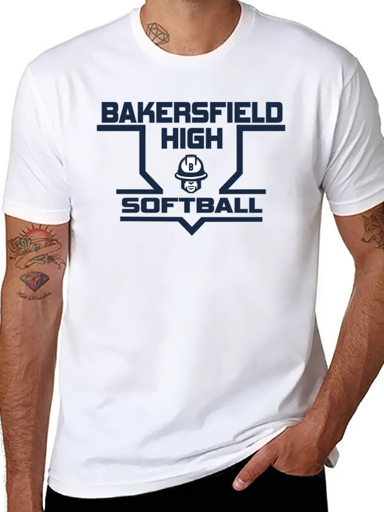 Bakersfield High Softball Graphic T-Shirt