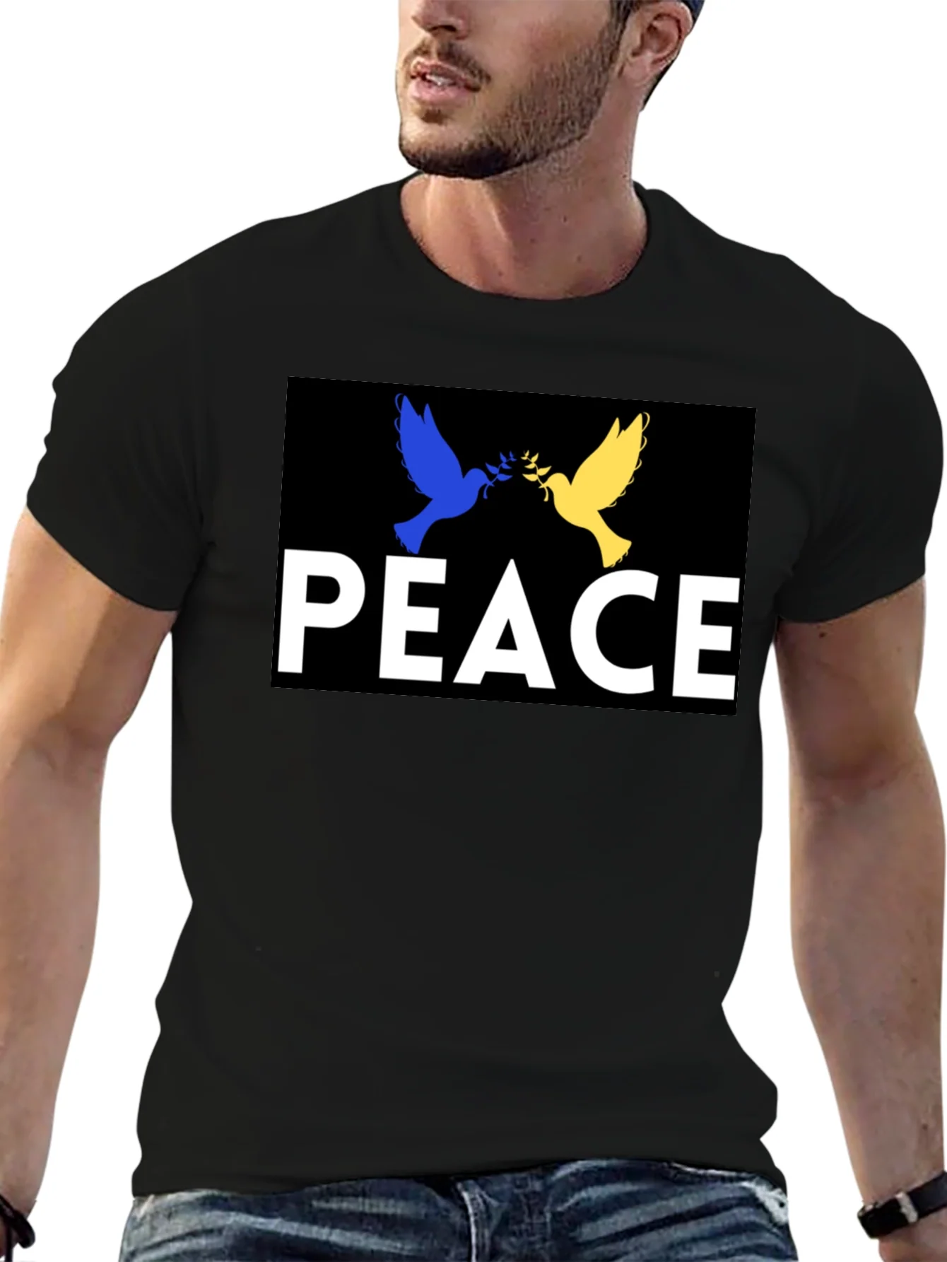 Peace Ukraine Dove T-Shirt