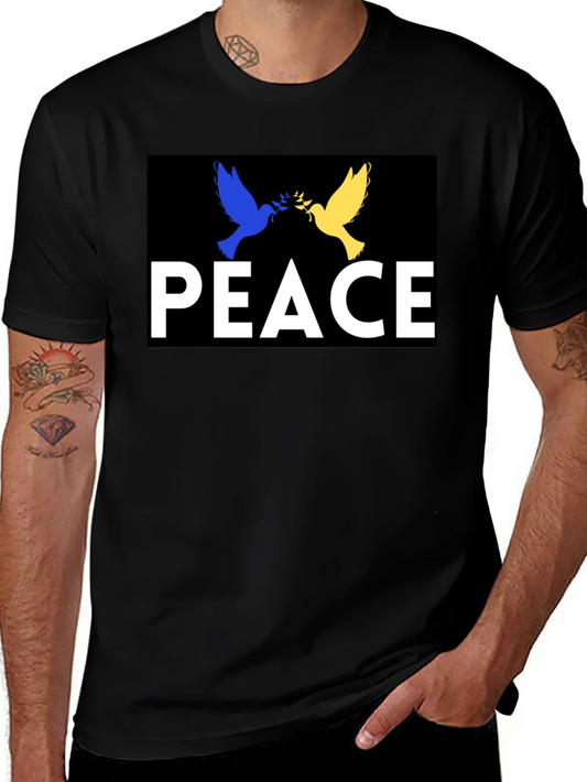 Peace Ukraine Dove T-Shirt