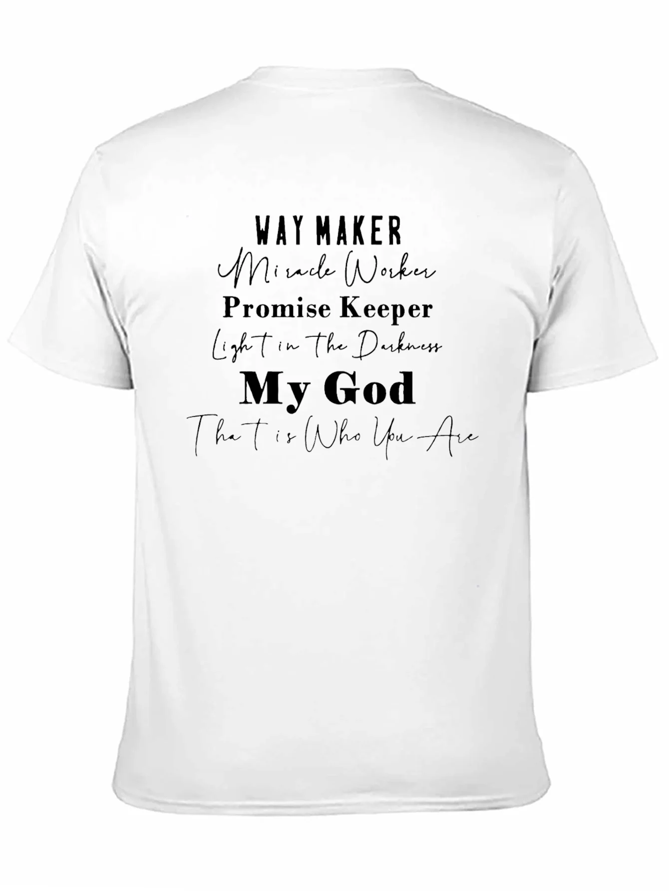 Way Maker Christian T-Shirt