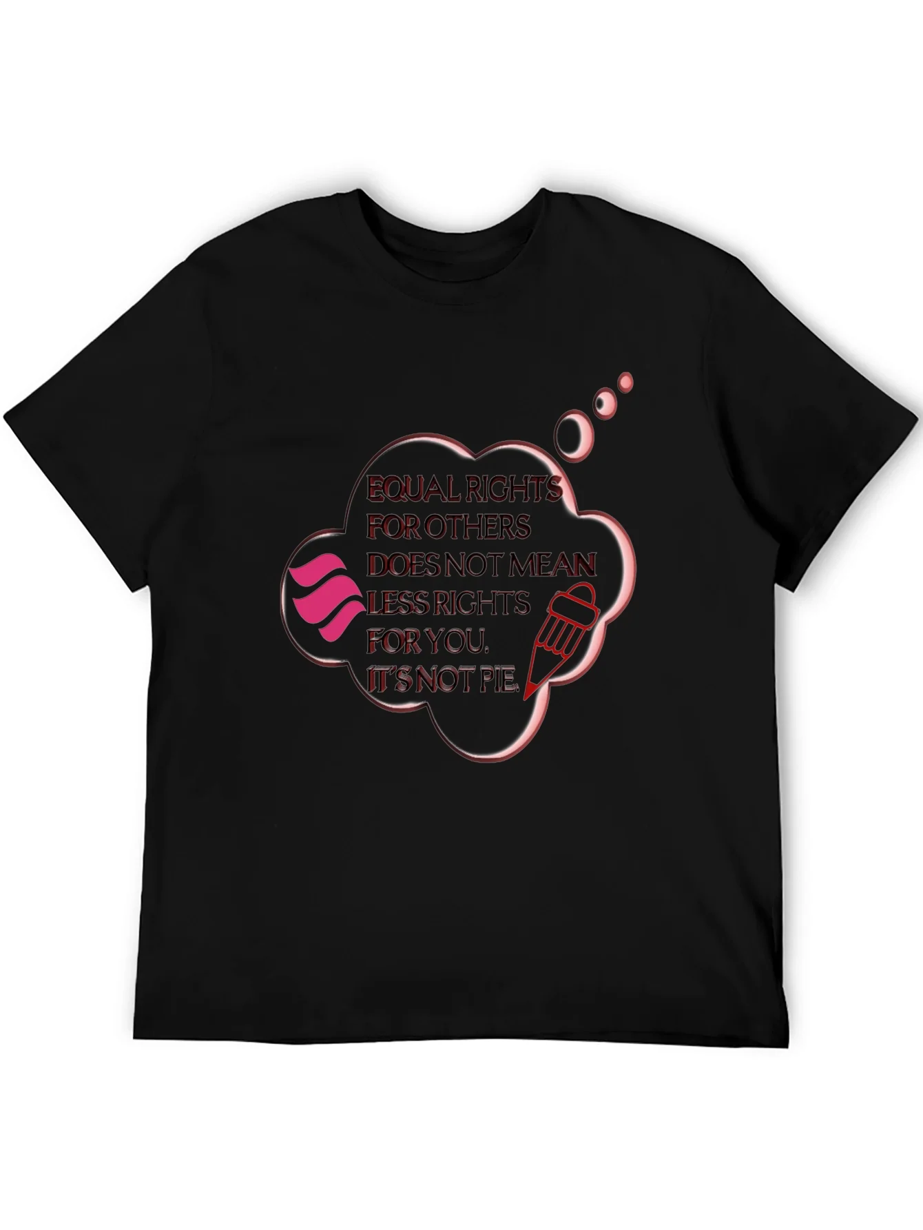 Equal Rights Graphic Tee - Activist Statement Shirt