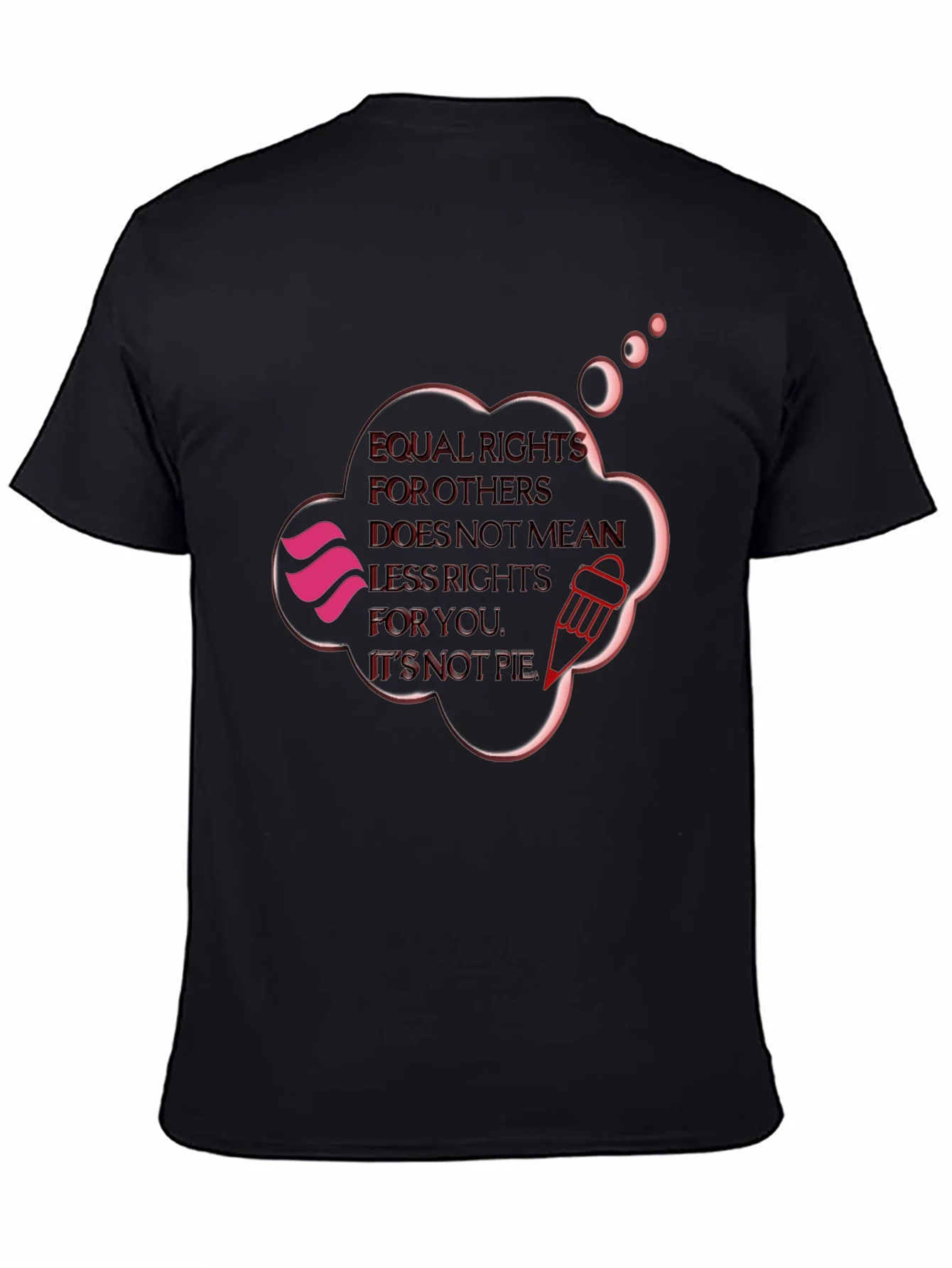 Equal Rights Graphic Tee - Activist Statement Shirt