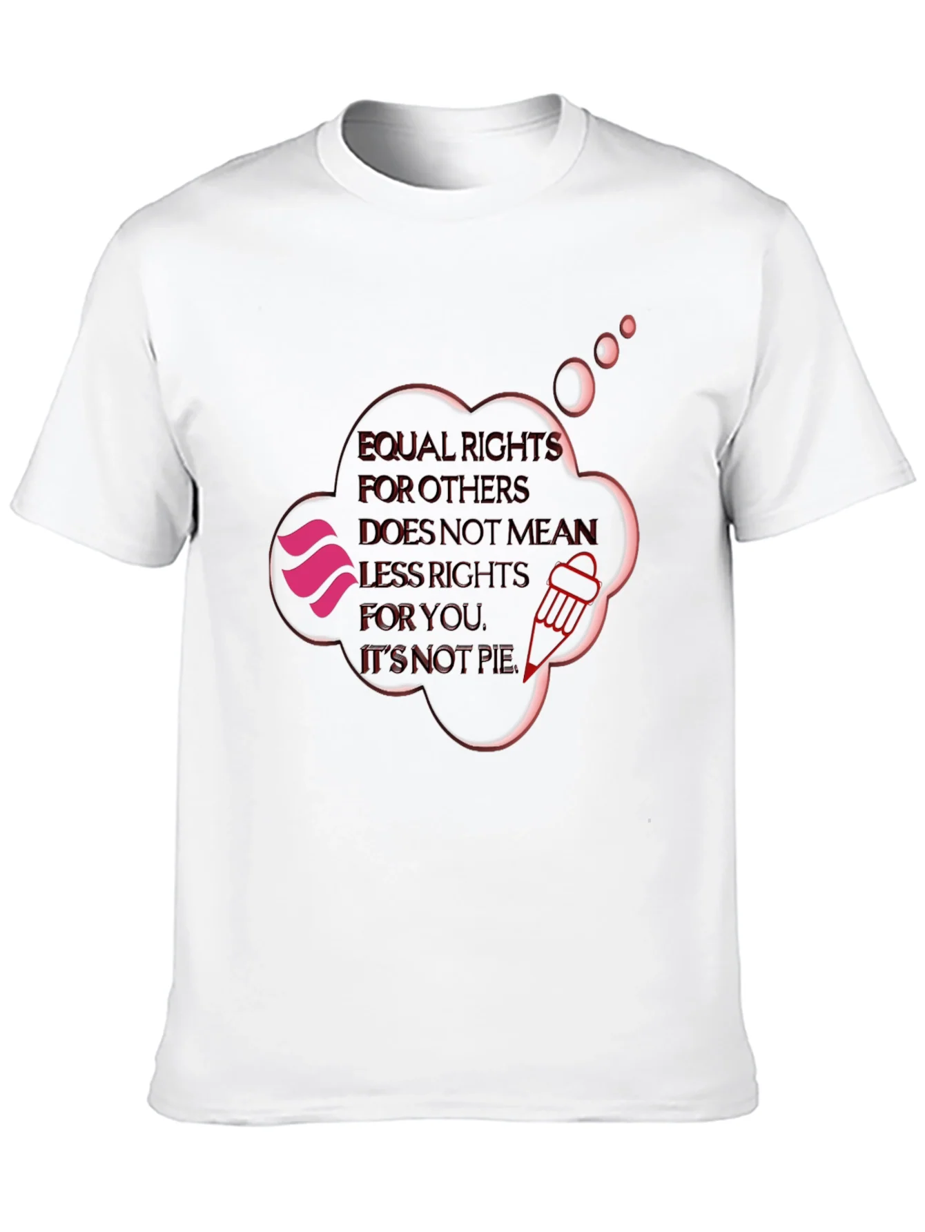 Equal Rights Graphic Tee - Activist Statement Shirt