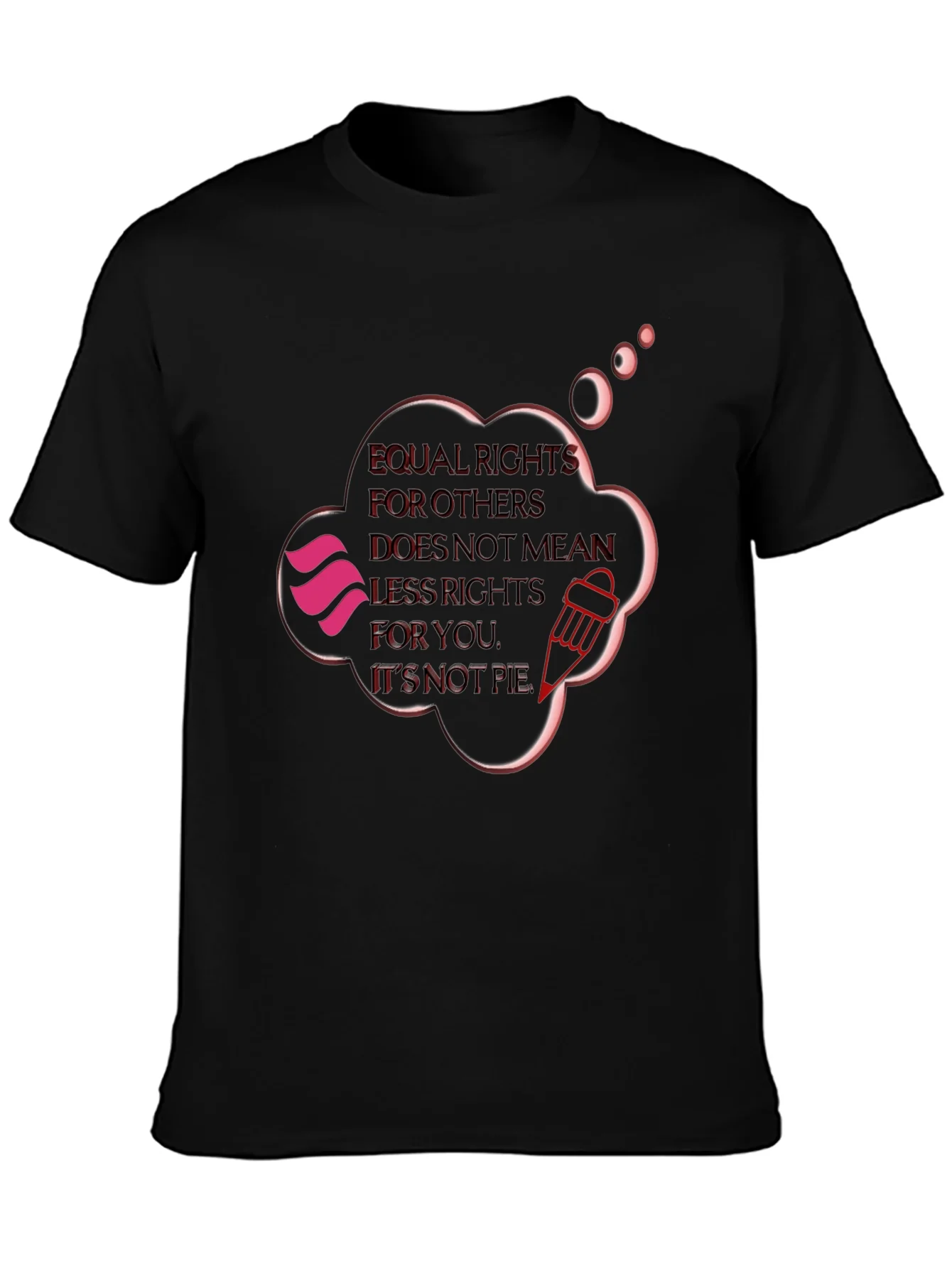 Equal Rights Graphic Tee - Activist Statement Shirt