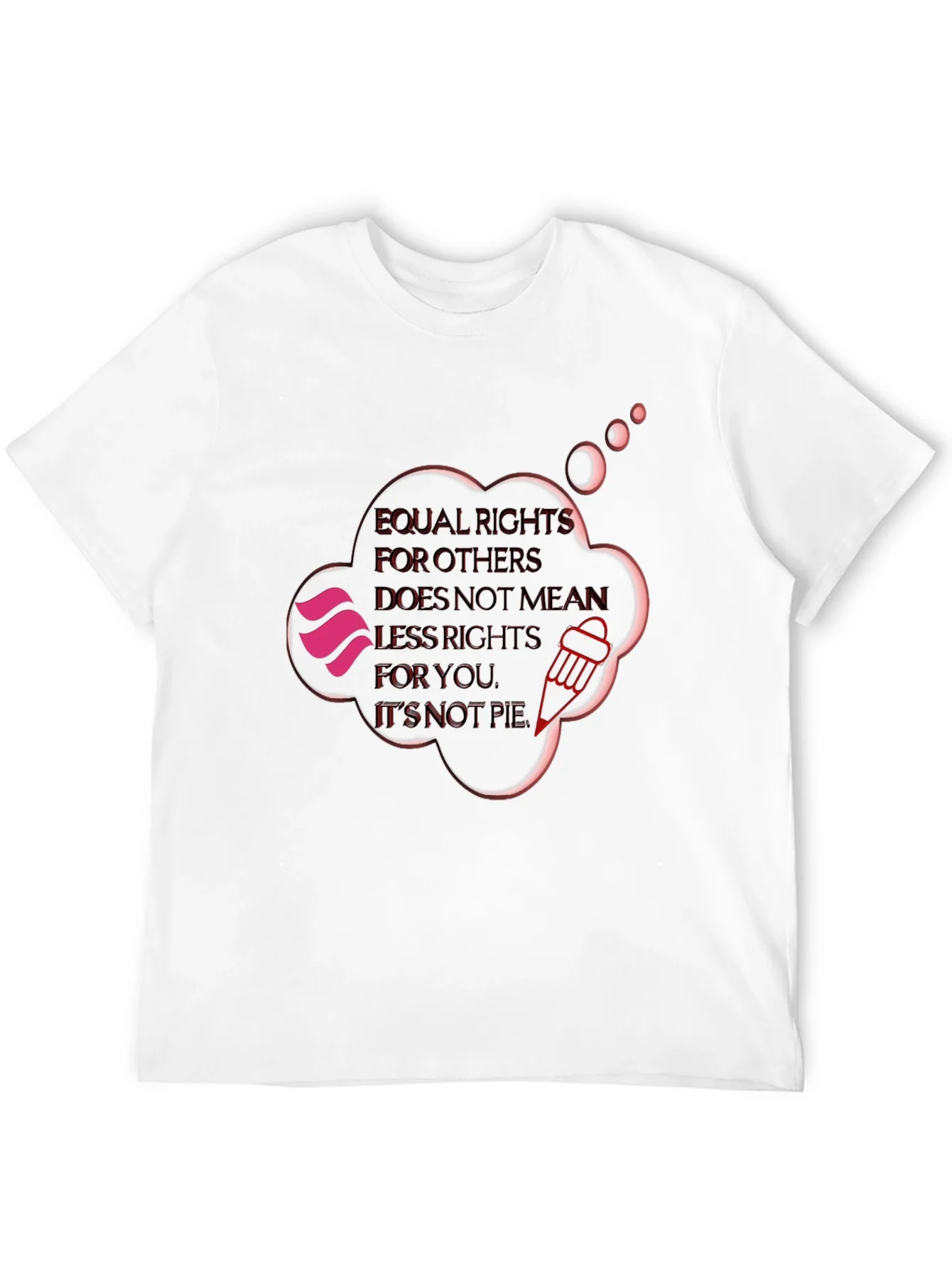 Equal Rights Graphic Tee - Activist Statement Shirt