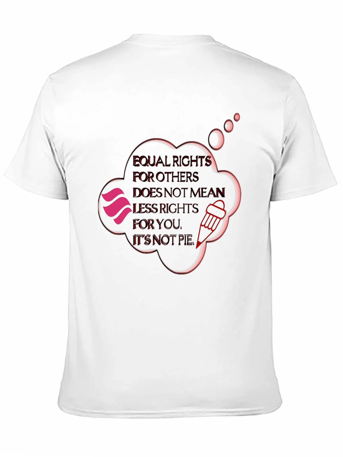 Equal Rights Graphic Tee - Activist Statement Shirt