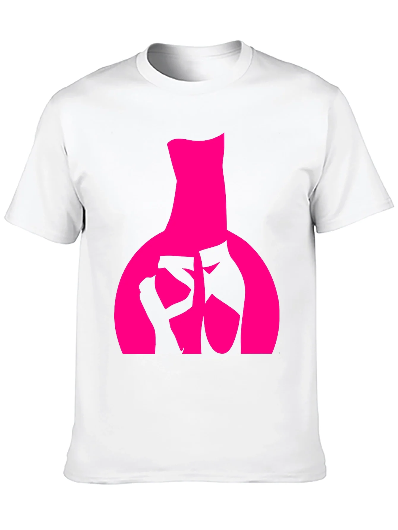 Ballet Dancer Graphic Tee - Black Cotton