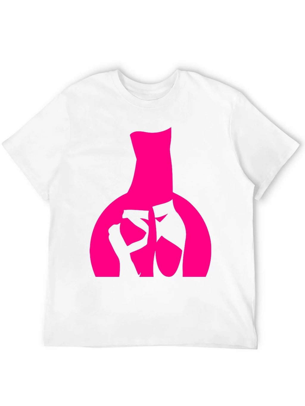 Ballet Dancer Graphic Tee - Black Cotton