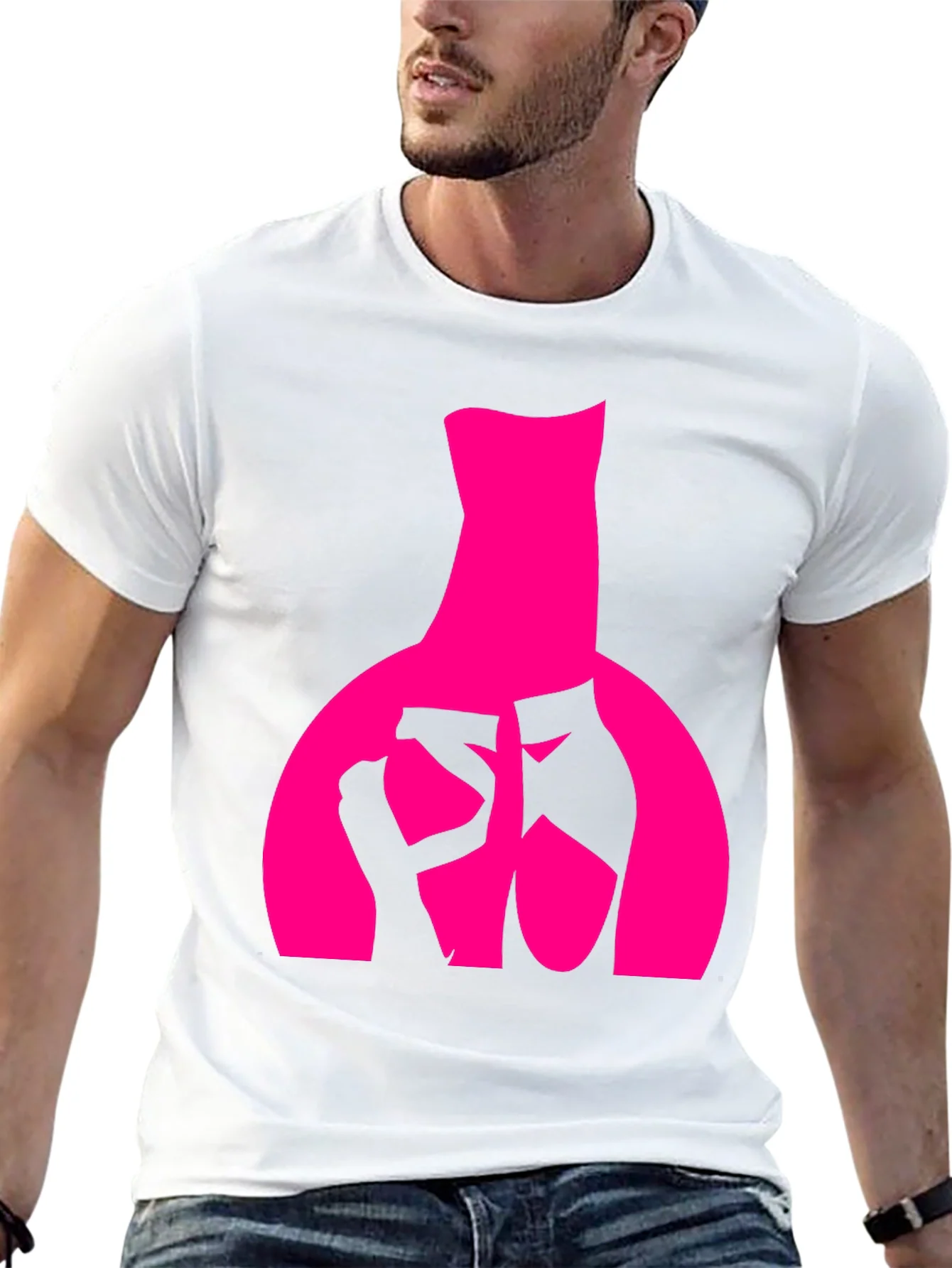 Ballet Dancer Graphic Tee - Black Cotton