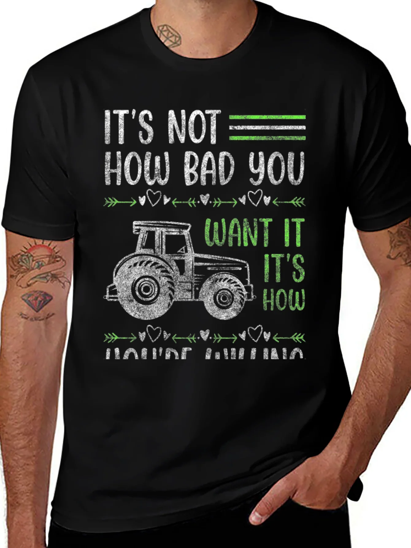 Farming T-Shirt - Its How Youre Livin