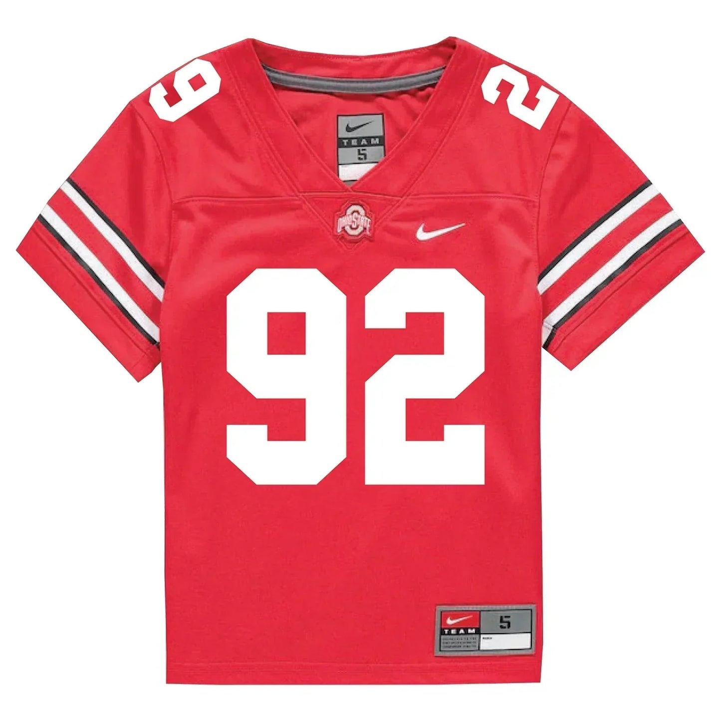 Caden Curry Ohio State Buckeyes Jersey  Red
