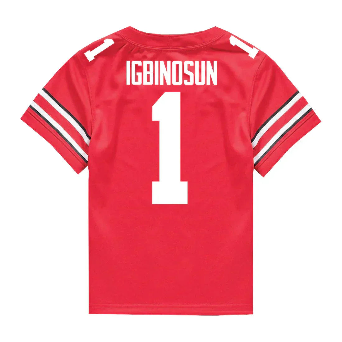 Davison Igbinosun Ohio State Buckeyes Jersey  Red