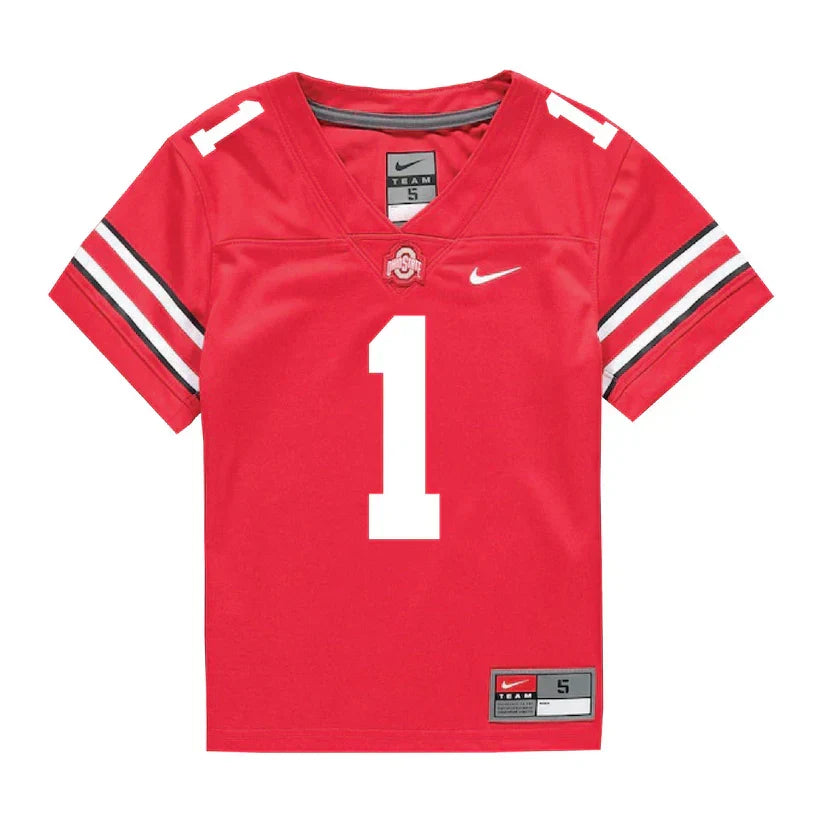 Davison Igbinosun Ohio State Buckeyes Jersey  Red
