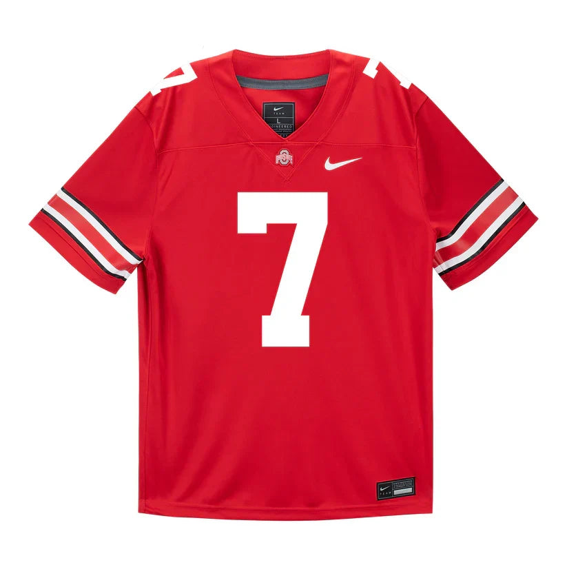 Jermaine Mathews Jr. Ohio State Buckeyes Jersey  Red