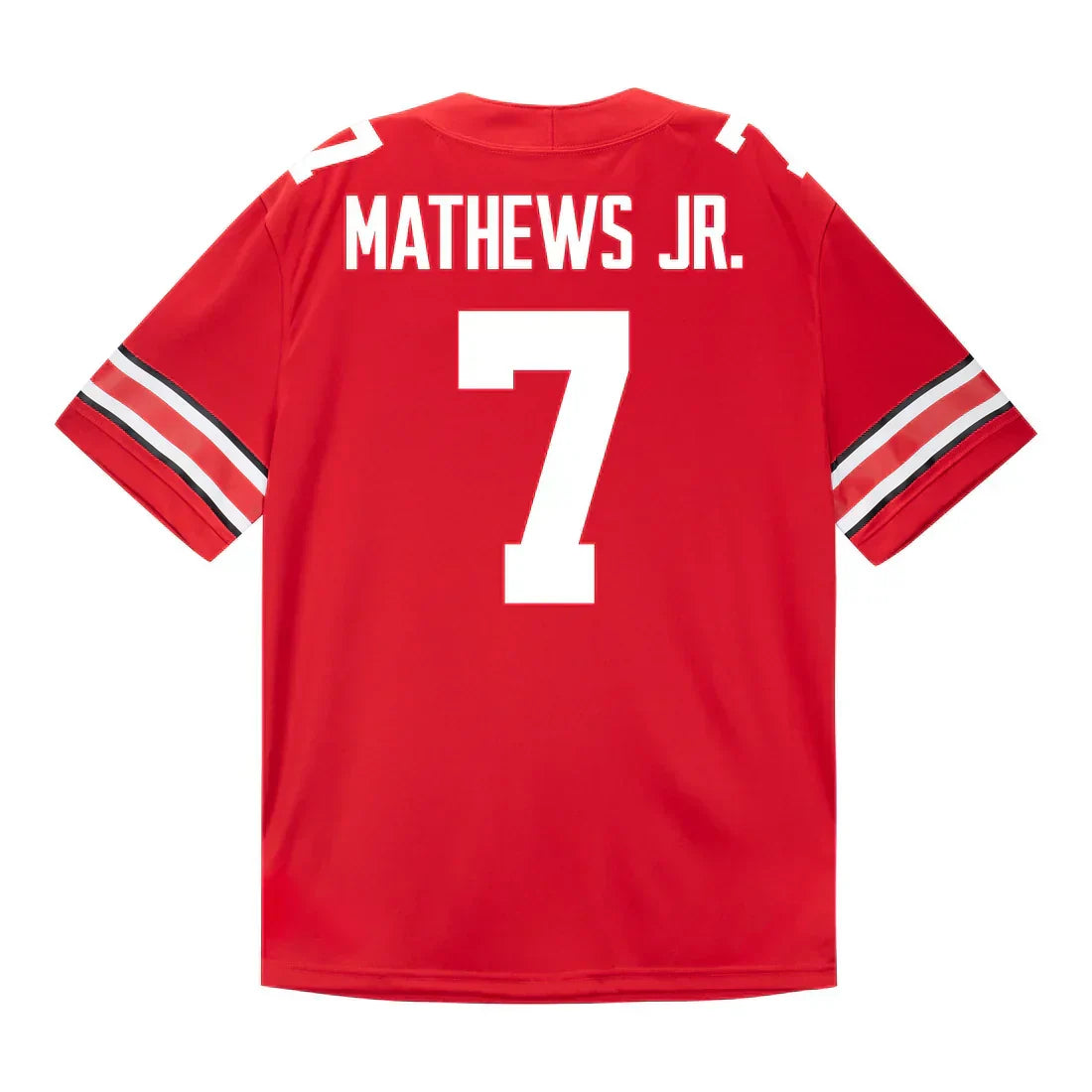 Jermaine Mathews Jr. Ohio State Buckeyes Jersey  Red