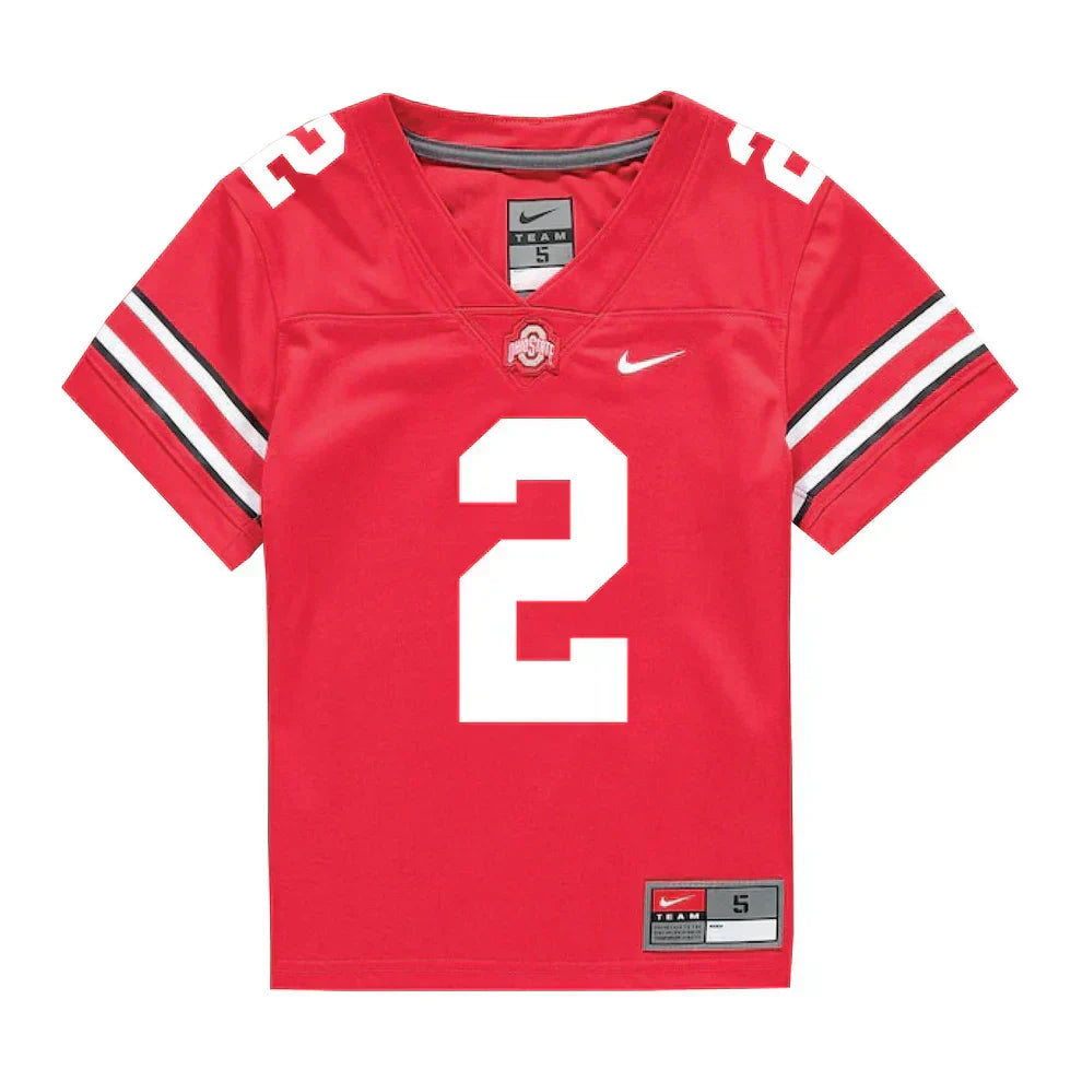 Caleb Downs Ohio State Buckeyes Jersey  Red