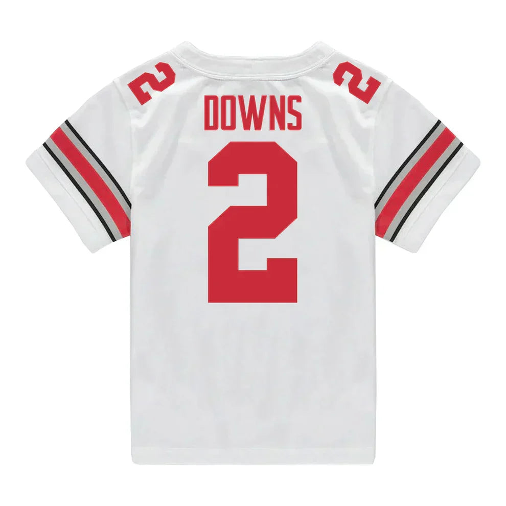 Caleb Downs Ohio State Buckeyes Jersey  White
