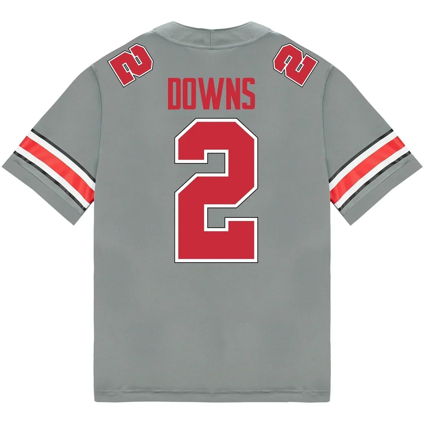 Caleb Downs Ohio State Buckeyes Jersey  Grey