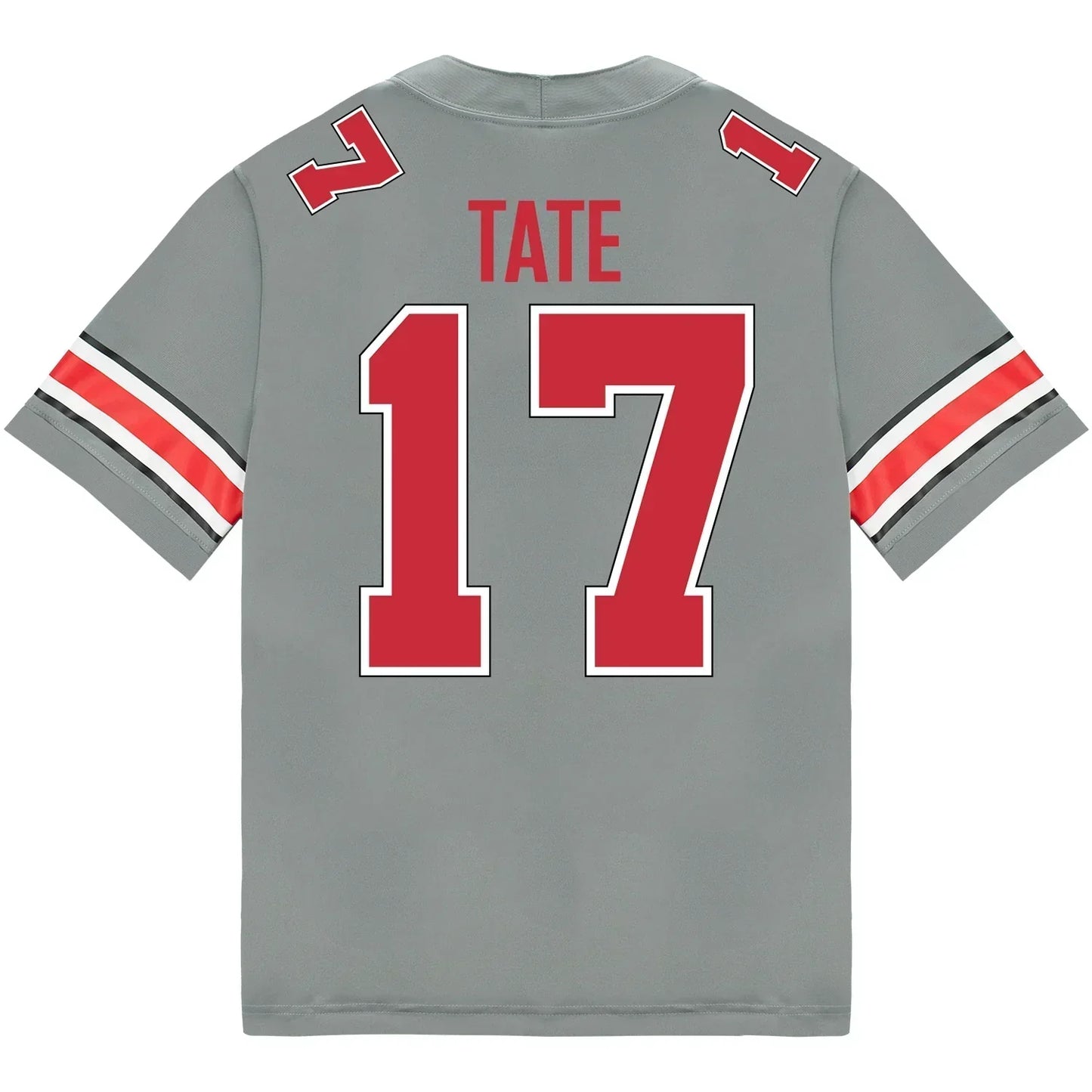 Carnell Tate Ohio State Buckeyes Jersey  Grey