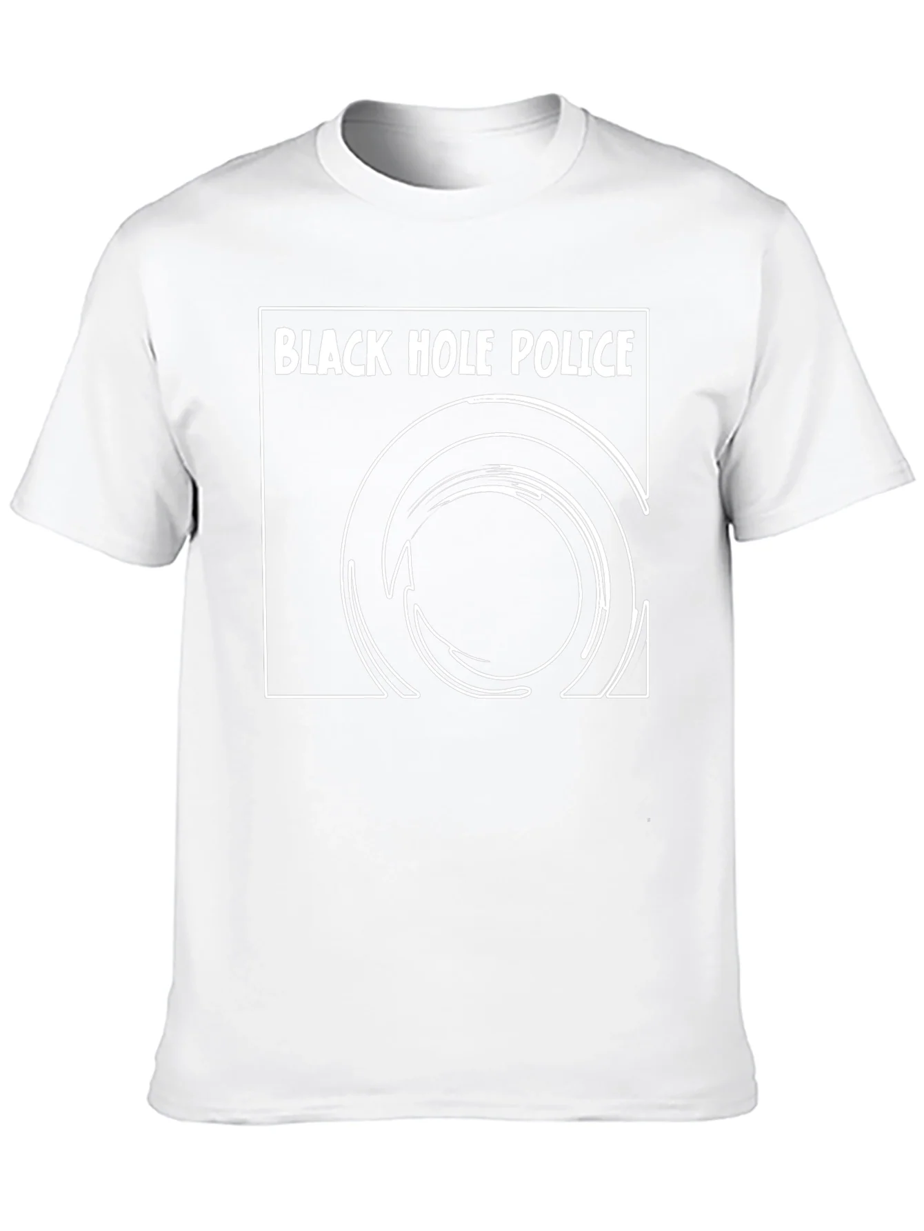 Black Hole Police Graphic Tee